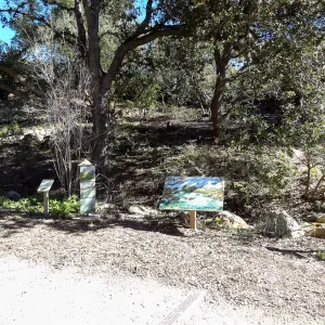 signs in the Discovery Garden, Arroyo Section