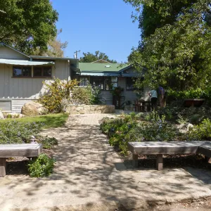 Home Demonstration Garden from Manzanita Section