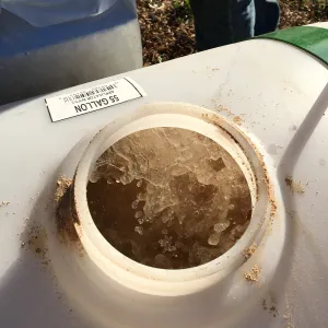 Testing the Hydroseeder