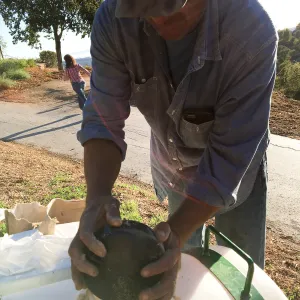Testing the Hydroseeder