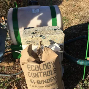 Testing the Hydroseeder