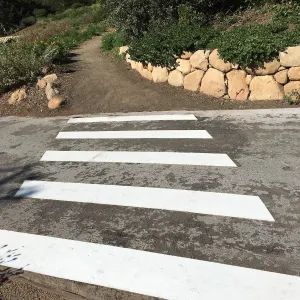 Crosswalk to Pritzlaff Conservation Center