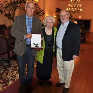 Bruce Pavlik, Mary Dell Pritzlaff, John Wiemann, Pritzlaff Award 2013