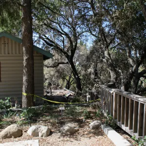 West side of Home Demonstration Garden afterJesusita Fire