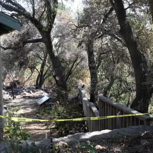 West side of Home Demonstration Garden afterJesusita Fire