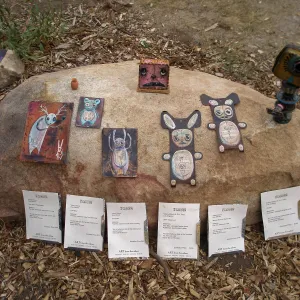 Works by Valery Milovic & P.H. Fred, Art from the Ashes