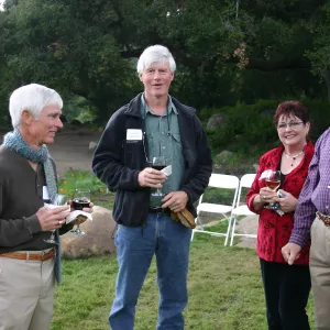 Toad Hall Naming Reception, ?, Patrick Dougherty, Illa Hamilton, Duane Adams