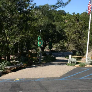 Garden entrance