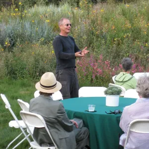 Herb Parker event in the Meadow, Herb Parker