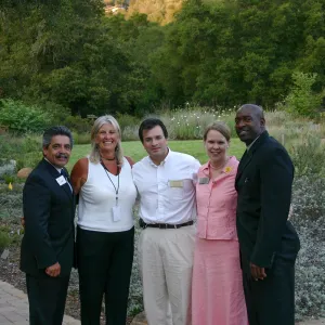 Hispanic Chamber of Commerce Independence Day Mixer, Luis Villegas, Nancy Johnson, Aaron Mendoza