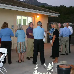 The Progressive Garden, a progressive dinner hosted by Ann and Fife Symington