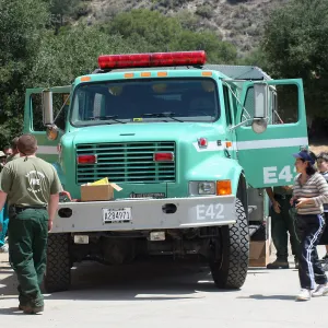 FamCamp 2007, fire engine
