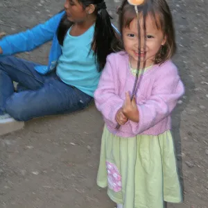 FamCamp 2008, Girl with stick
