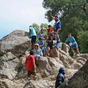 FamCamp 2009, Fun on the rocks