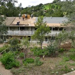 North Wing roof replacement