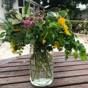 Arrangement from Bring the Wild Inside; Floral Design With California Native Plants