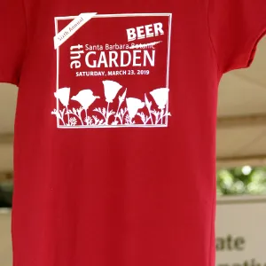 2019 Santa Barbara Beer Garden t-shirt
