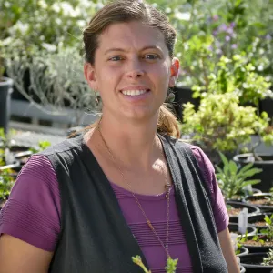 Plant Propagation Manager Heather Wehnau
