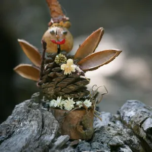 Fairy Homes & Nature Crafts Workshop, fairy village display