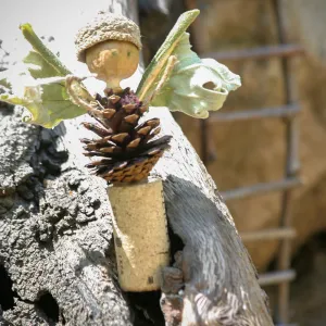 Fairy Homes & Nature Crafts Workshop, fairy village display