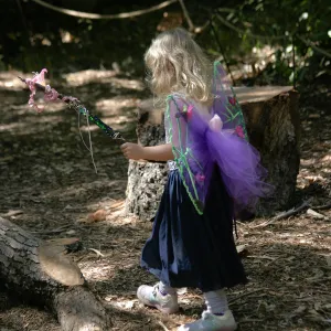 Fairy Homes & Nature Crafts Workshop, making fairy wings