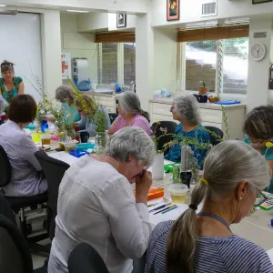 â€œPainting the Nativesâ€ class with Deborah Dal Zuffo