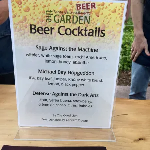 Beer Garden brunch at Island View Garden