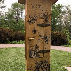 Royal Botanic Garden, Ontario, Canada, BioBlitz audio Bee Booth, Imagination Grove