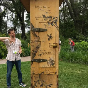 Royal Botanic Garden, Ontario, Canada, BioBlitz audio Bee Booth, Imagination Grove