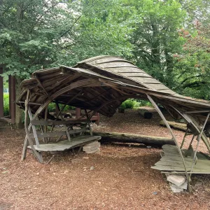 Royal Botanic Garden, Ontario, Canada, Earth Art Shelter