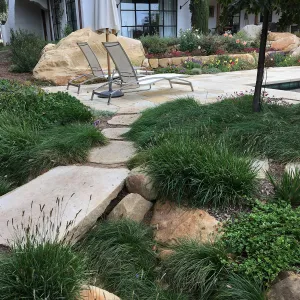 Montecito garden designed by Isabelle Greene