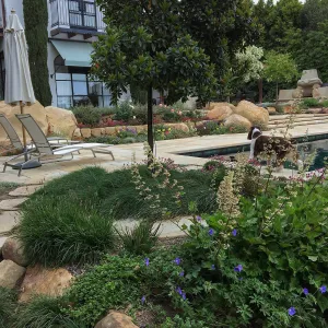 Montecito garden designed by Isabelle Greene