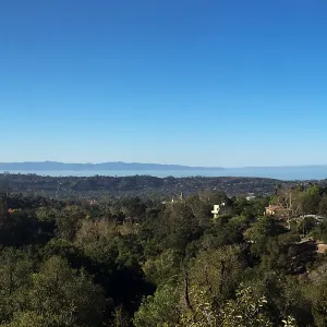 View to islands from Island View Garden