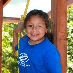Boys and Girls Club visit to the Garden