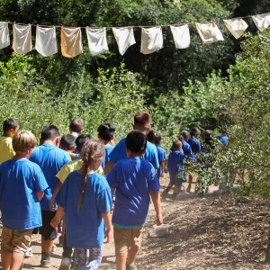 Boys and Girls Club visit to the Garden