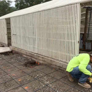 New patio construction, Garden Growers Nursery