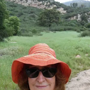 Betsy Collins at Rattlesnake Meadow on RattlesnakeTrail