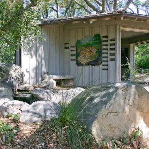 South side of the Information Kiosk