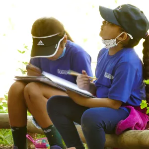 Plantastic Problem Solvers Summer Camp, biomimicry journaling activity