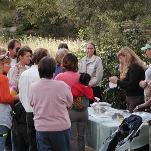 Great Garden Nature Night, amphibian demonstration