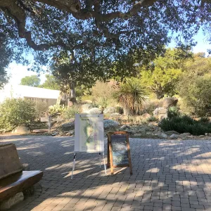 Garden's 95th Birthday display