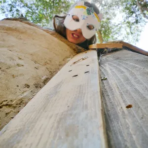 Create in Nature Summer Camper at the Gaia Tree Casita