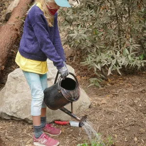 Jr. Naturalist Summer Camp Planting Activity