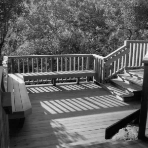 SBBG Home Demonstration Garden Deck