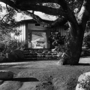 SBBG Information Kiosk (Coastal Live Oak), © Josef Muench