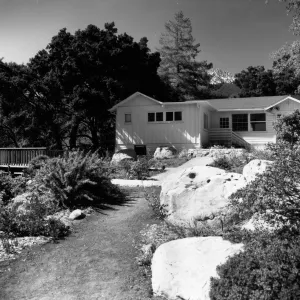 viewing back side of Cottage from Manzanita Section