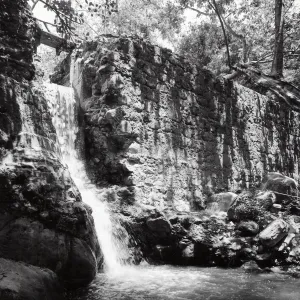 below Mission Dam