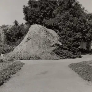 SBBG, Blaksley Boulder (with Tunnel Road hillside behind)