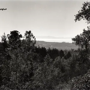island and ocean view from the Porter Trail, 1972