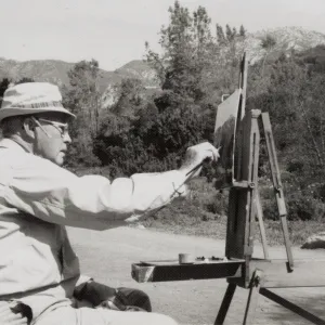 Artist in the Garden